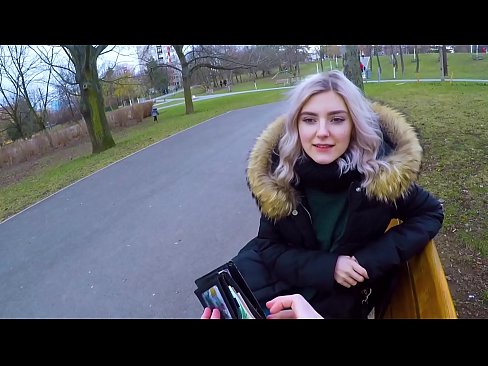 ❤️ Swallows a stranger's hot cum for money - blowjob in the park by Eva Elfie ❤️❌ Homemade porn at us ❌️❤